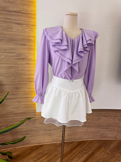 Bianca Ruffle Blouse