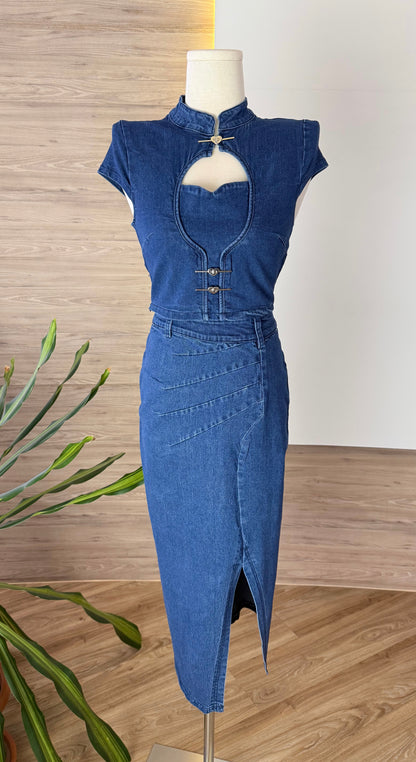 Joetta Denim Set Wear