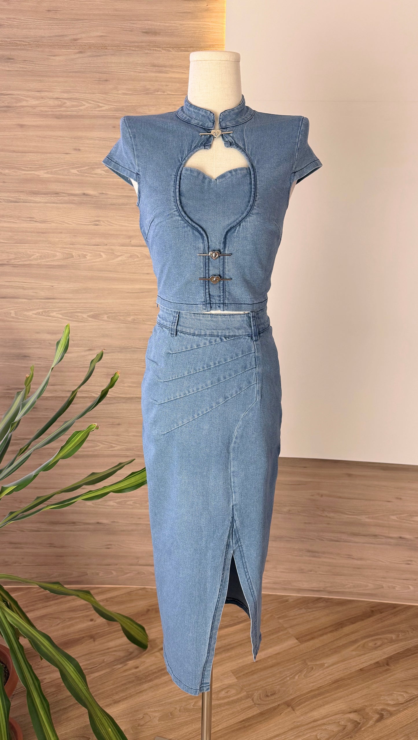 Joetta Denim Set Wear