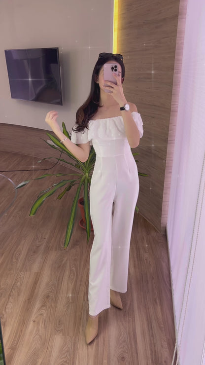 SALES-Tina Off Shoulder Jumpsuit